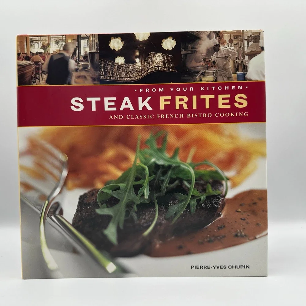 French Bistro Cookbook‎ Lot 2 Steak Frites Herb Garden DK 2003 2010 Hardcover